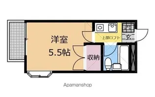 ベルメゾン20大和【203号室】の間取り
