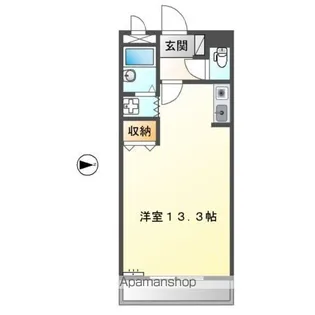ラルク天王台【2階】の間取り