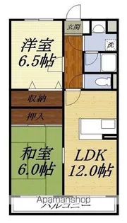 イル・フィオーレ【3階】の間取り