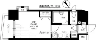 エクセリア代々木【3階】の間取り