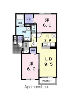 ファーストレジデンス【3階】の間取り