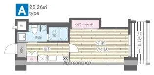 HF四条河原町レジデンス【604号室】の間取り