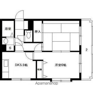 エトワール・ドゥ・エスポワール【2階】の間取り