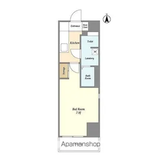 プレール・ドゥーク亀戸6丁目【8階】の間取り