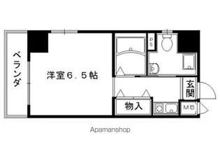 プレジール西院【2階】の間取り