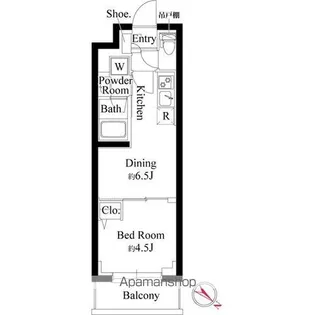 (仮称)プラチナスクエア赤羽【1階】の間取り