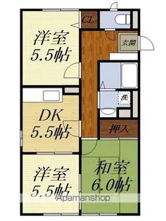レトア【2階】の間取り
