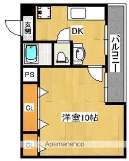 メゾンすばる【2階】の間取り