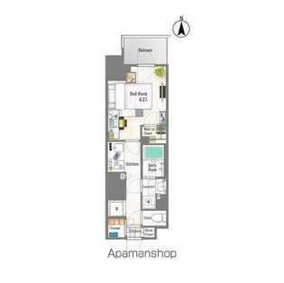 ドゥーエ亀戸【13階】の間取り