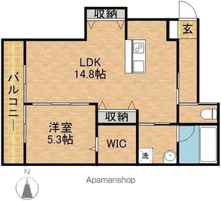 エクストラ【1階】の間取り