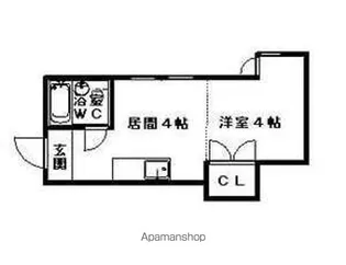サンシャイン白石【210号室】の間取り