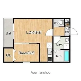 ジーメゾン八千代ノーブル【3階】の間取り