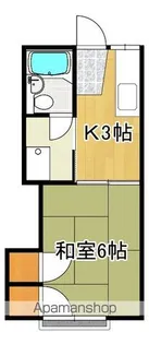 住吉ハイツ【106号号室】の間取り