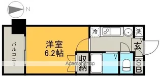 愛知県名古屋市西区花の木3丁目【マンション】の間取り