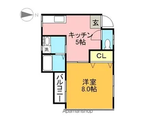 サンパーク【1階】の間取り