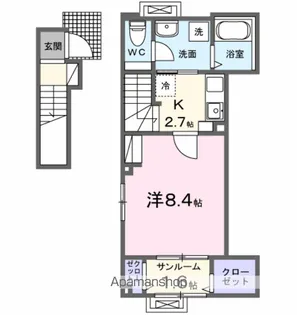 シャトレーベル【2階】の間取り