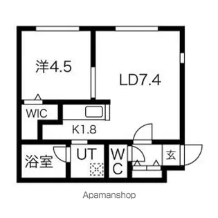 La Meridian【1階】の間取り