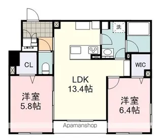 ATID EL(アティード エル)【302号室】の間取り