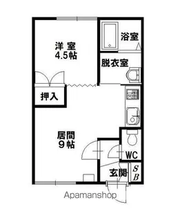 ロイヤルシャトレ【105号室】の間取り