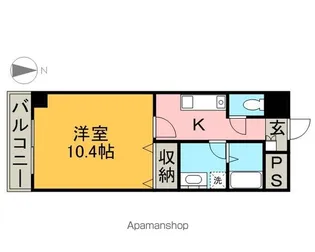 MーSTAGE AOI【6階】の間取り
