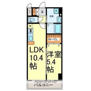 マイアトリア栄【11階】の間取り