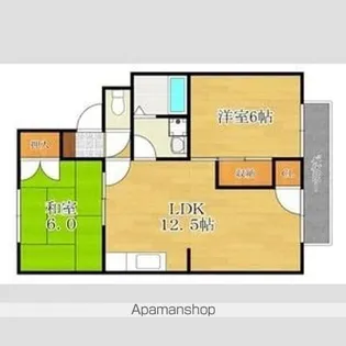 ファミリーハイツTY【1階】の間取り