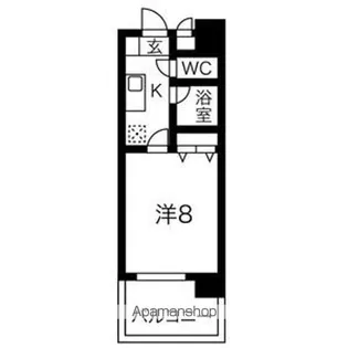 ベル池下【7階】の間取り