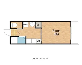 コートデール【103号室】の間取り