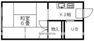 サンシャインハイツ【1階】の間取り
