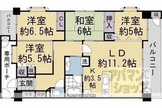 アルス京都姉小路粋匠庵【903号室】の間取り