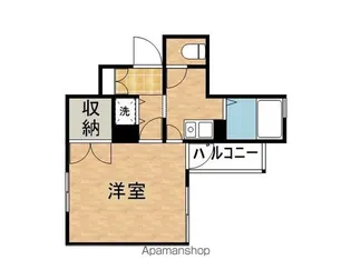 アップルコート【1101号室】の間取り