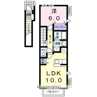 アルドーレ【2階】の間取り