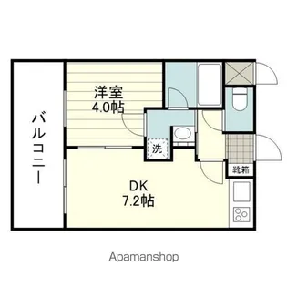 ESPACE DU COEUR【204号室】の間取り