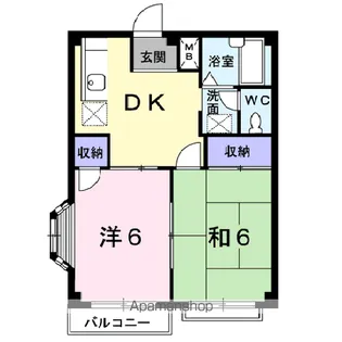 エルディムセブン【2階】の間取り