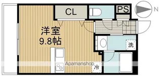 オハアスール【2階】の間取り