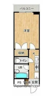 ハオス.ベハーゲン【5階】の間取り