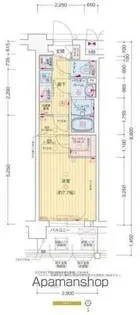プレサンス横浜大通り公園【9階】の間取り