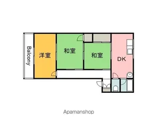 北野ビル【3階】の間取り