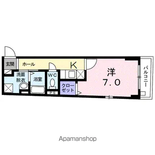 セレッソ マサキ【4階】の間取り