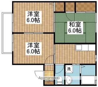 グランシャリオ【A101号室】の間取り