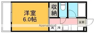 アゼリアマンション【1階】の間取り