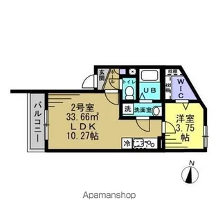 GーPRIME蘇我【1階】の間取り