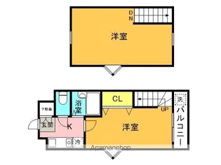 プレアデス【708号室】の間取り