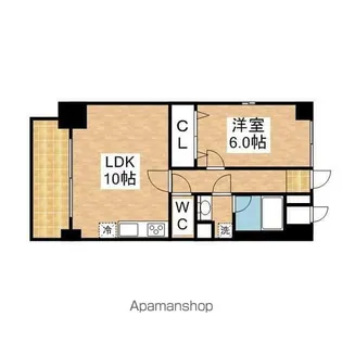ハピネス【2階】の間取り