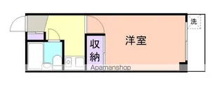 スカイハイツ三木町【4階】の間取り