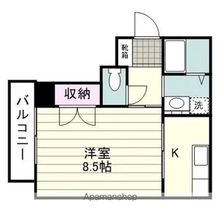 ペガサス10【703号室】の間取り