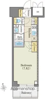 アデグランツ上前津【3階】の間取り