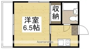 ドゥリーム浜【4階】の間取り