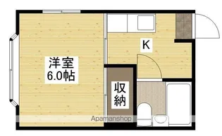 ゴールデンパレス A【2階】の間取り