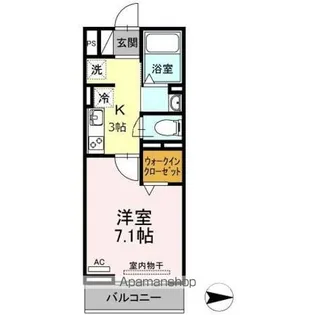 Dーグレイス B棟【2階】の間取り